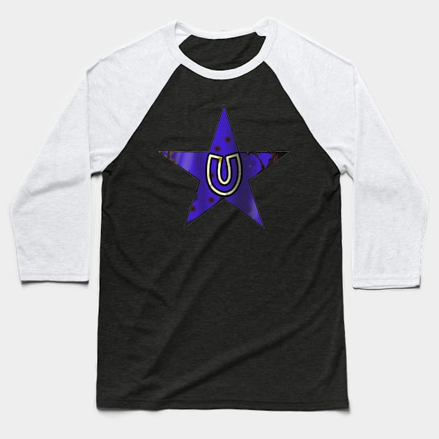 Super U (Rough) Baseball T-Shirt by Vandalay Industries